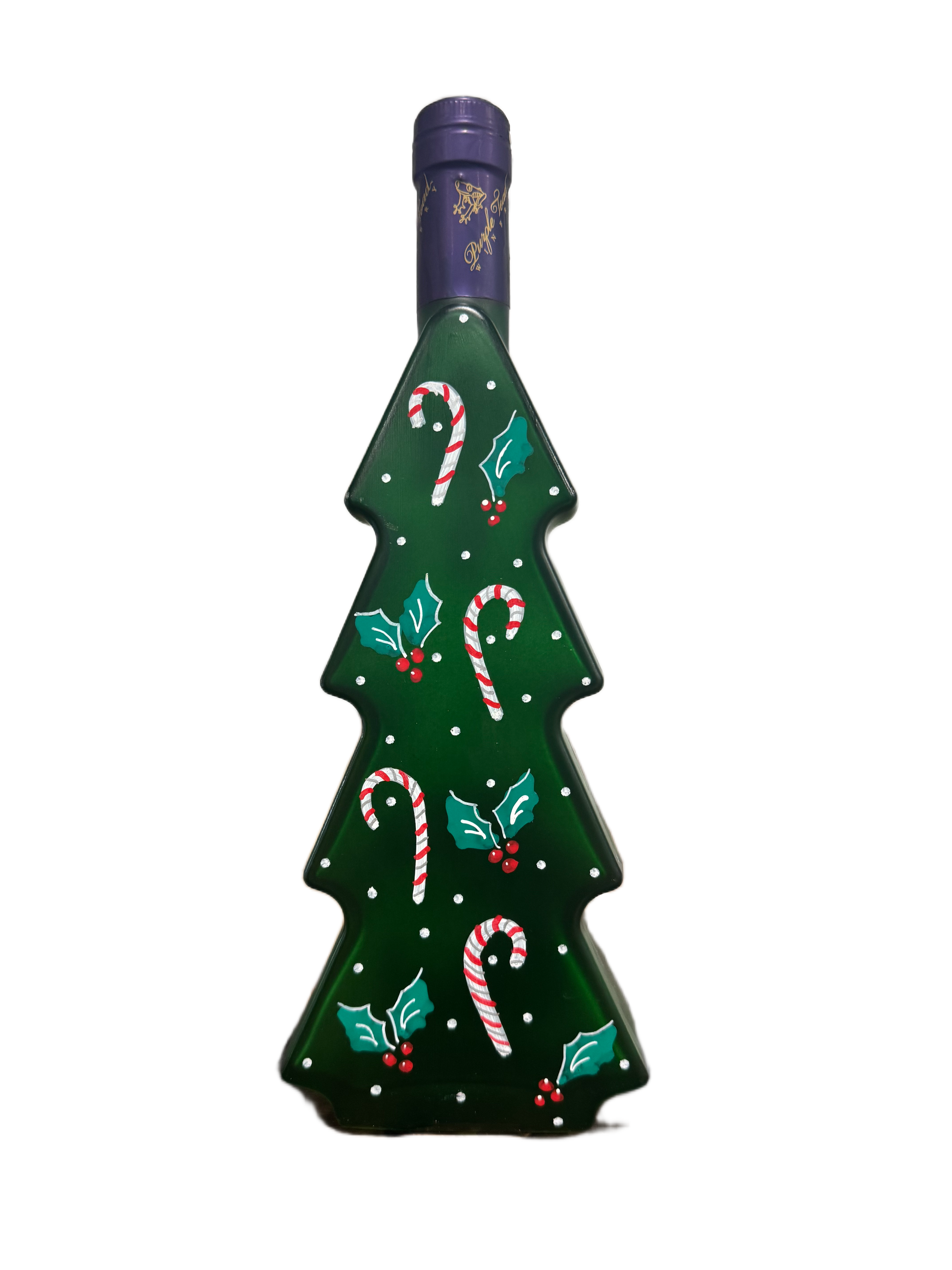 ドリンクツリー Christmas Tree Bottle - Frost - Purple Toad Winery – Purple Toad