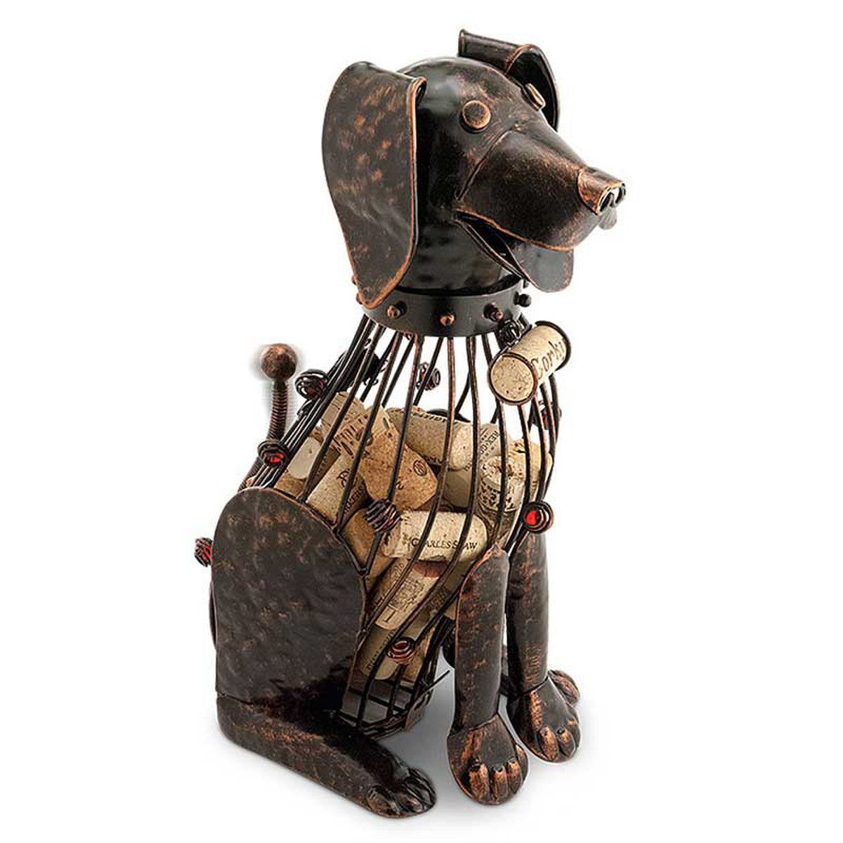 Corky the Dog - Cork Cage