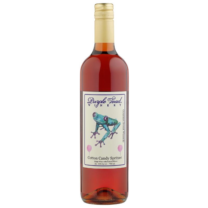 ワイン Taddy Cotton Candy Spritzer – Purple Toad Winery & Distillery