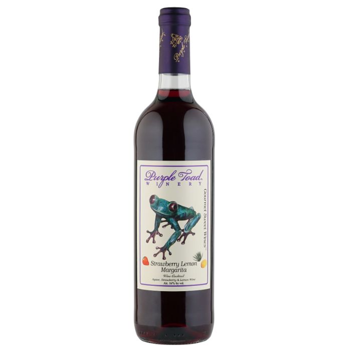 Margarita de limón y fresa