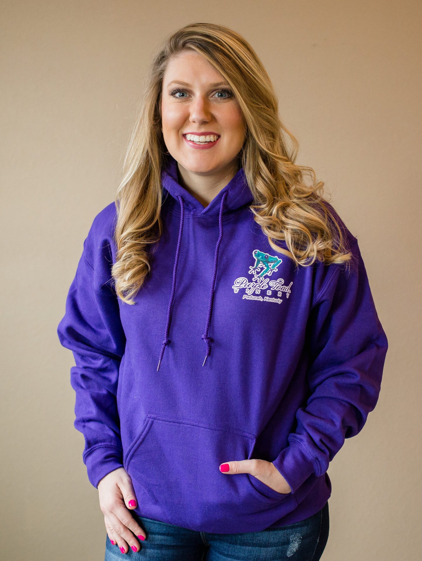 Purple Toad Hoodie - Purple