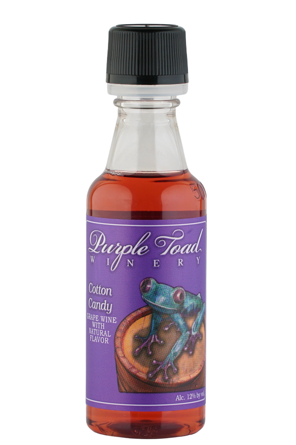 50 mL Bottle Cotton Candy Wine Purple Toad Winery Purple Toad Winery Distillery