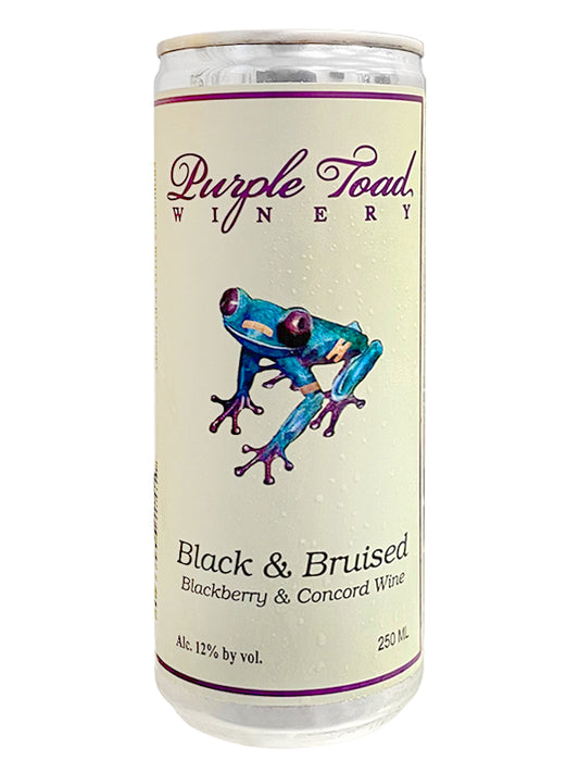 250 mL Can - Black and Bruised