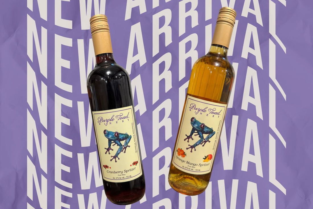 Introducing Our Brand New Sparkling Spritzers!