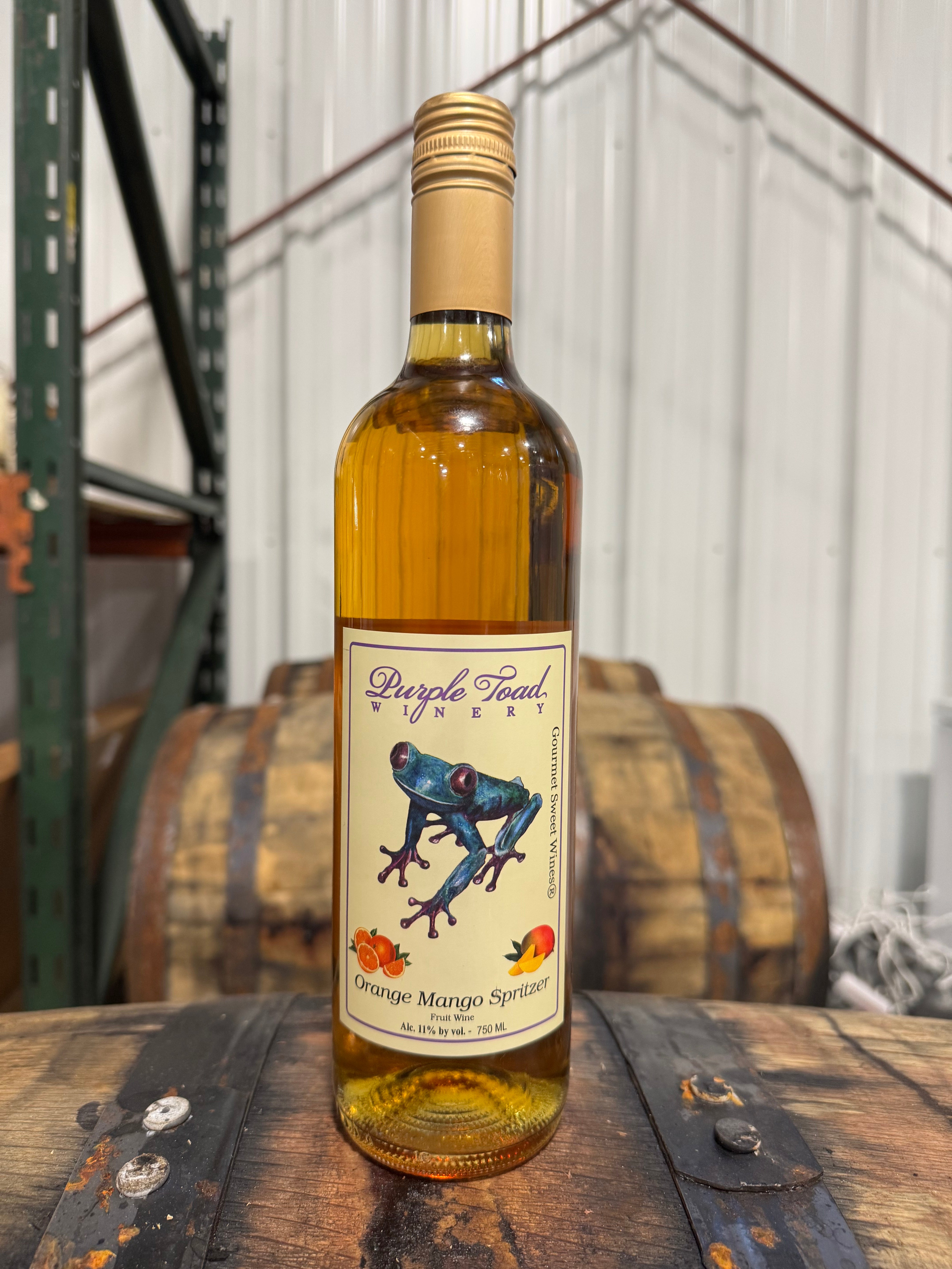 Orange Mango Spritzer – Purple Toad Winery & Distillery