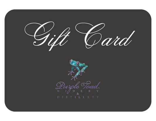 Purple Toad Winery & Distillery Gift Card