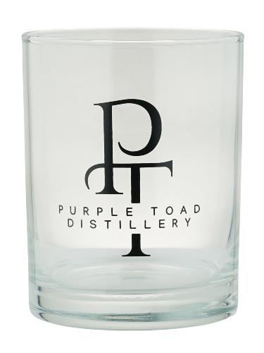 Purple Toad Low Ball Glass –  14 oz