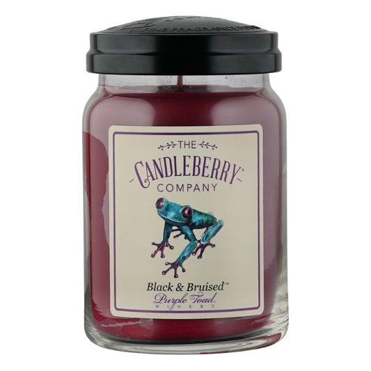 Black and Bruised Candle