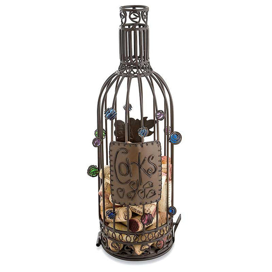 Wine Bottle - Cork Cage