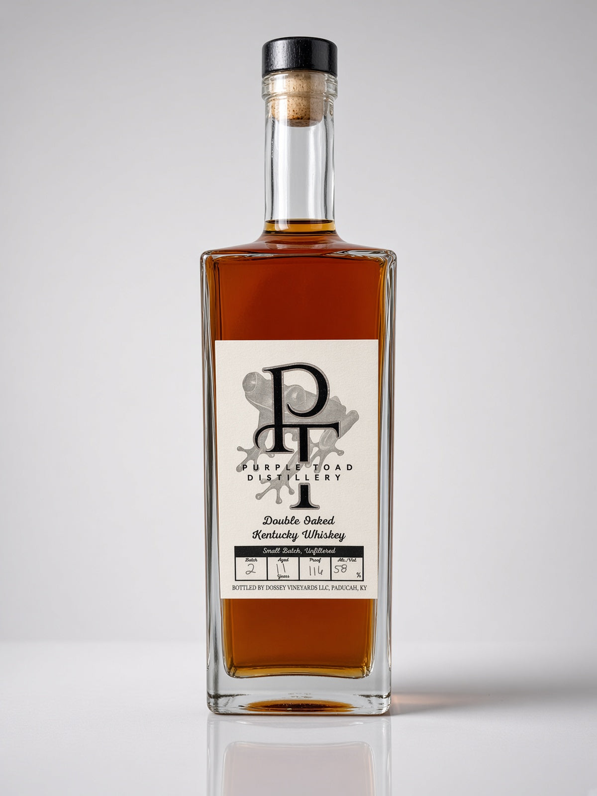 11 Year Double Oaked Whiskey, 116 Proof | Purple Toad Winery