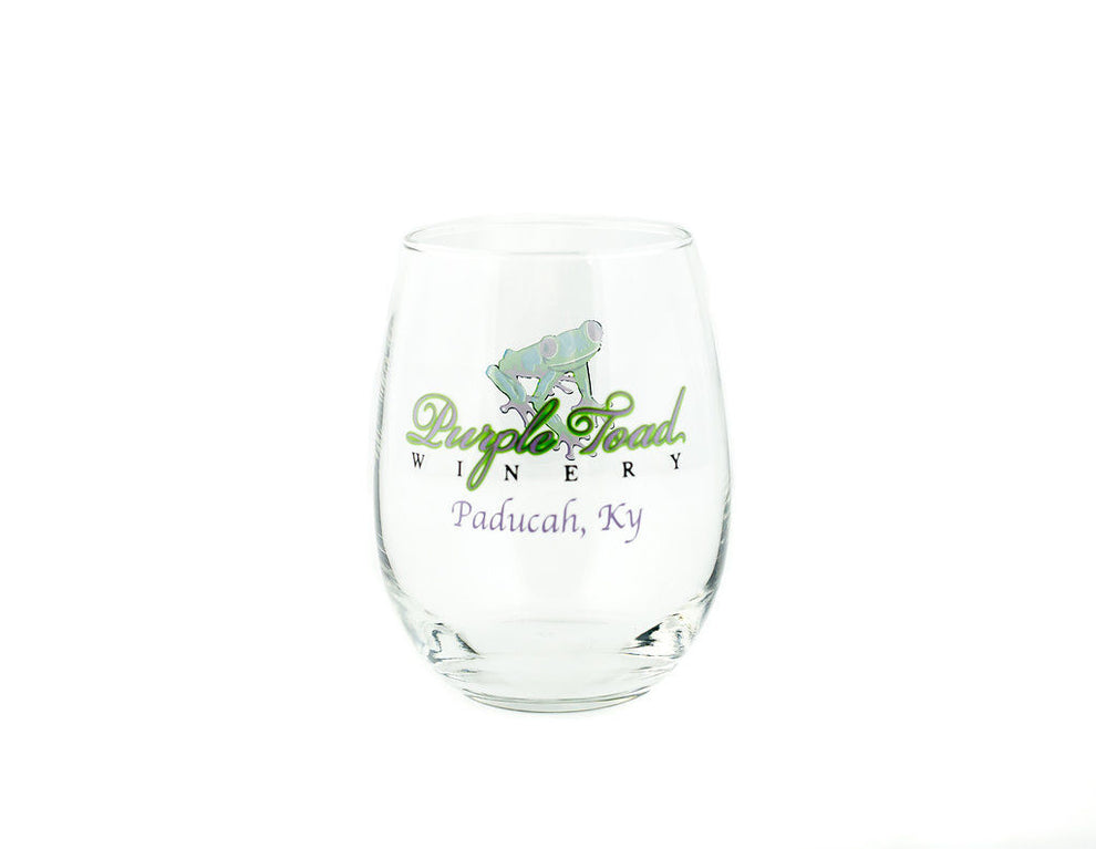 Purple Toad Stemless Wine Glasses Purple Toad Winery
